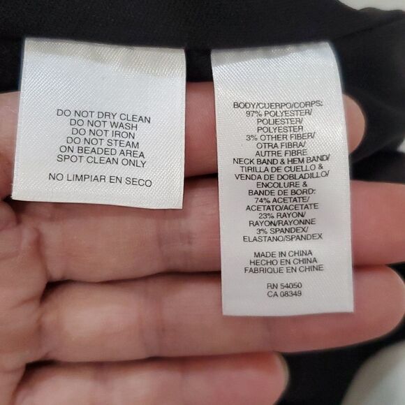 Jones New York Black Sequin Dress - Picture 11 of 11